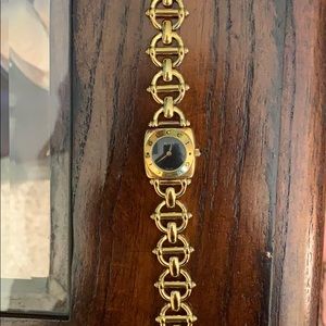 Gucci Gold and Black Women's Watch